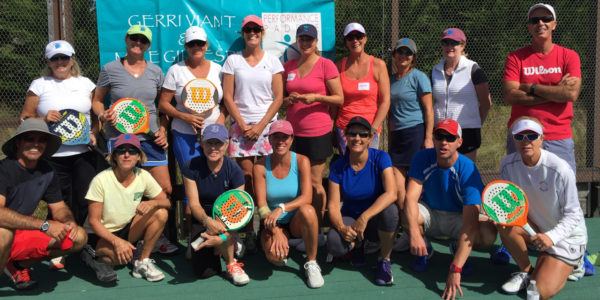 On-court coaching session