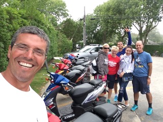 Scooter ride around Nantucket