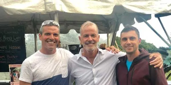 Coaches at a Nantucket bar