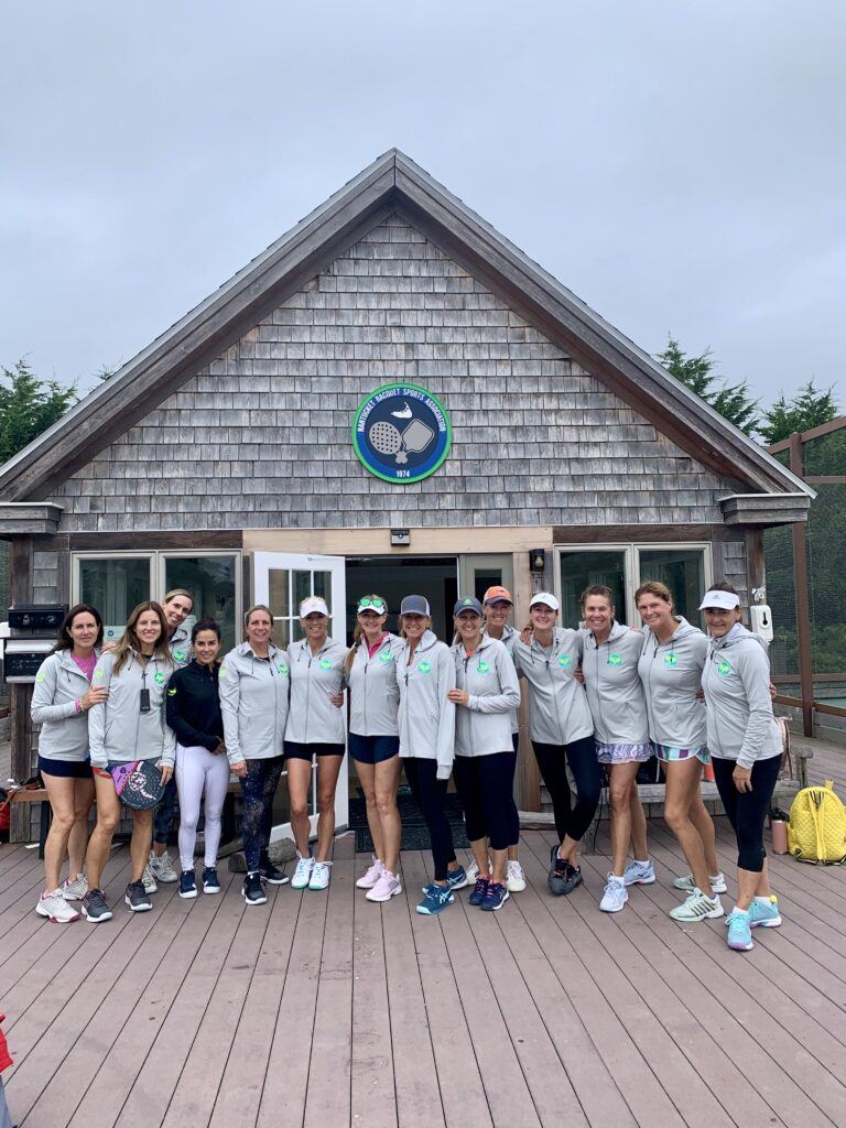 Session group at NRSA on an overcast day