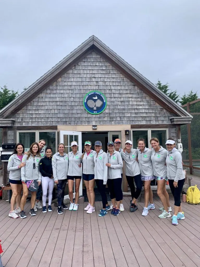 Session group at NRSA on an overcast day