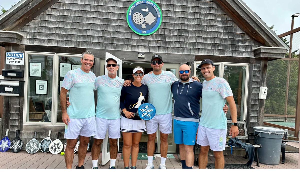 2024 coaching team in matching shirts at NRSA clubhouse