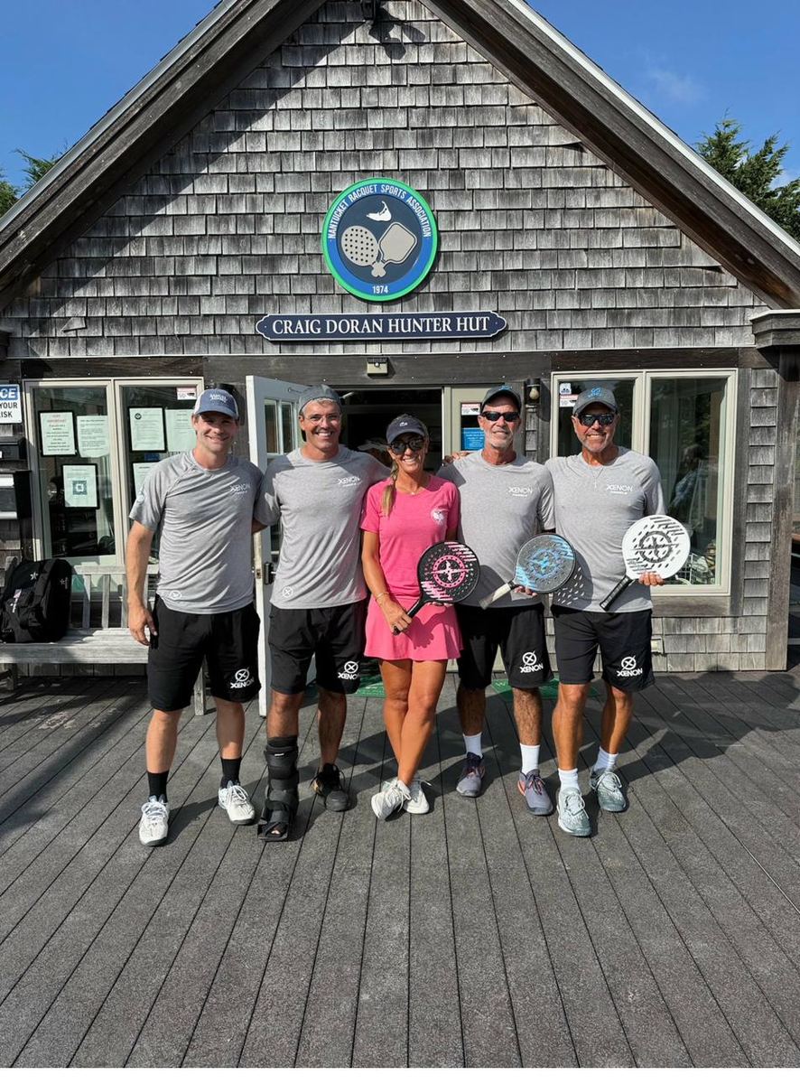 Camper courtside at NRSA