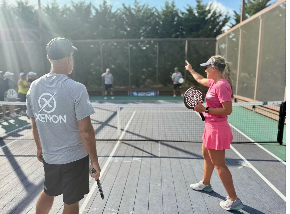 Evening social in downtown Nantucket