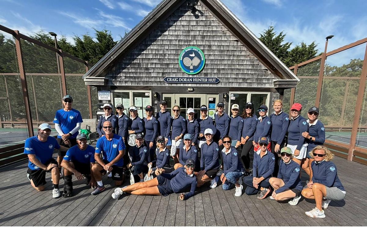 2025 full camp group at NRSA Craig Doran Hunter Hut